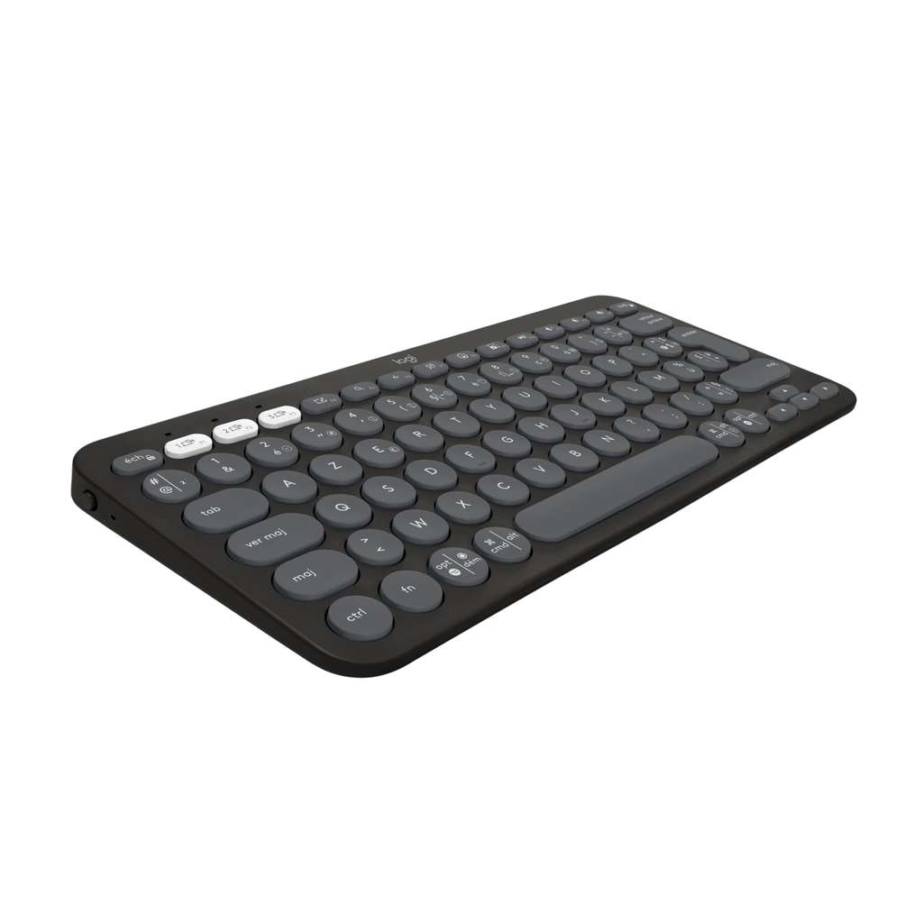 Logitech sans fil Pebble Keys 2 K380s Bluetooth - Raccourcis personnalisables, fin et portable (via ODR 20€)