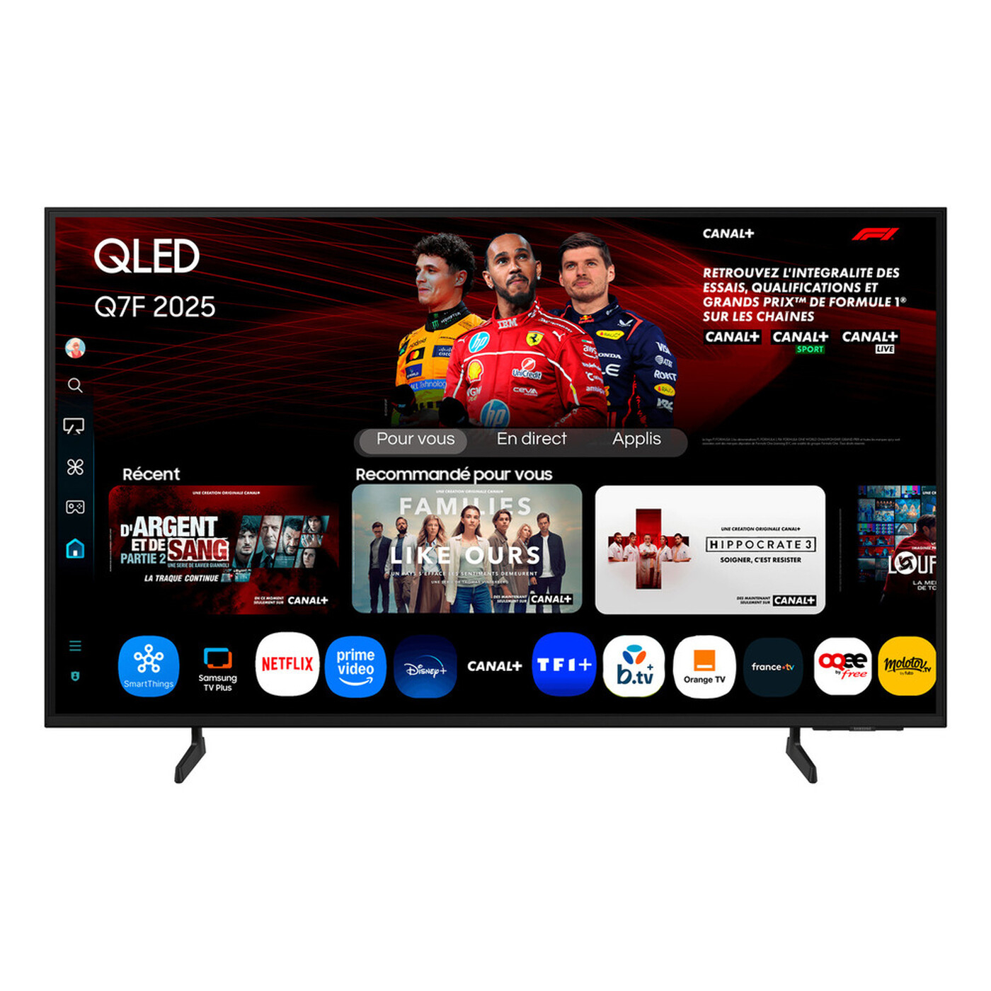 TV 65" Samsung 65Q7F 2025 - QLED 4k, Smart TV