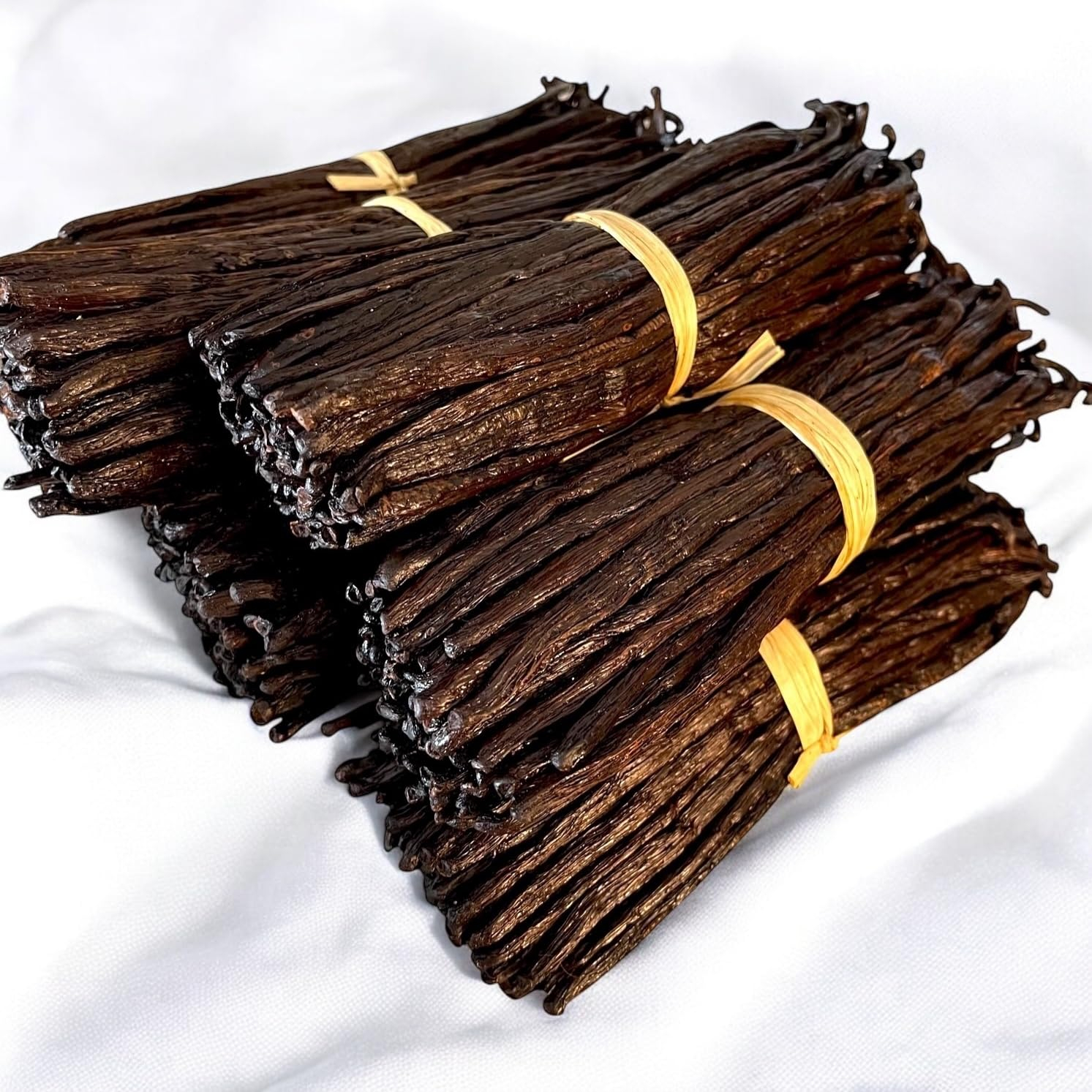 20 Gousses de Vanille Bourbon de Madagascar Planifolia - Taille L, 14-16 cm (Vendeur Tiers)