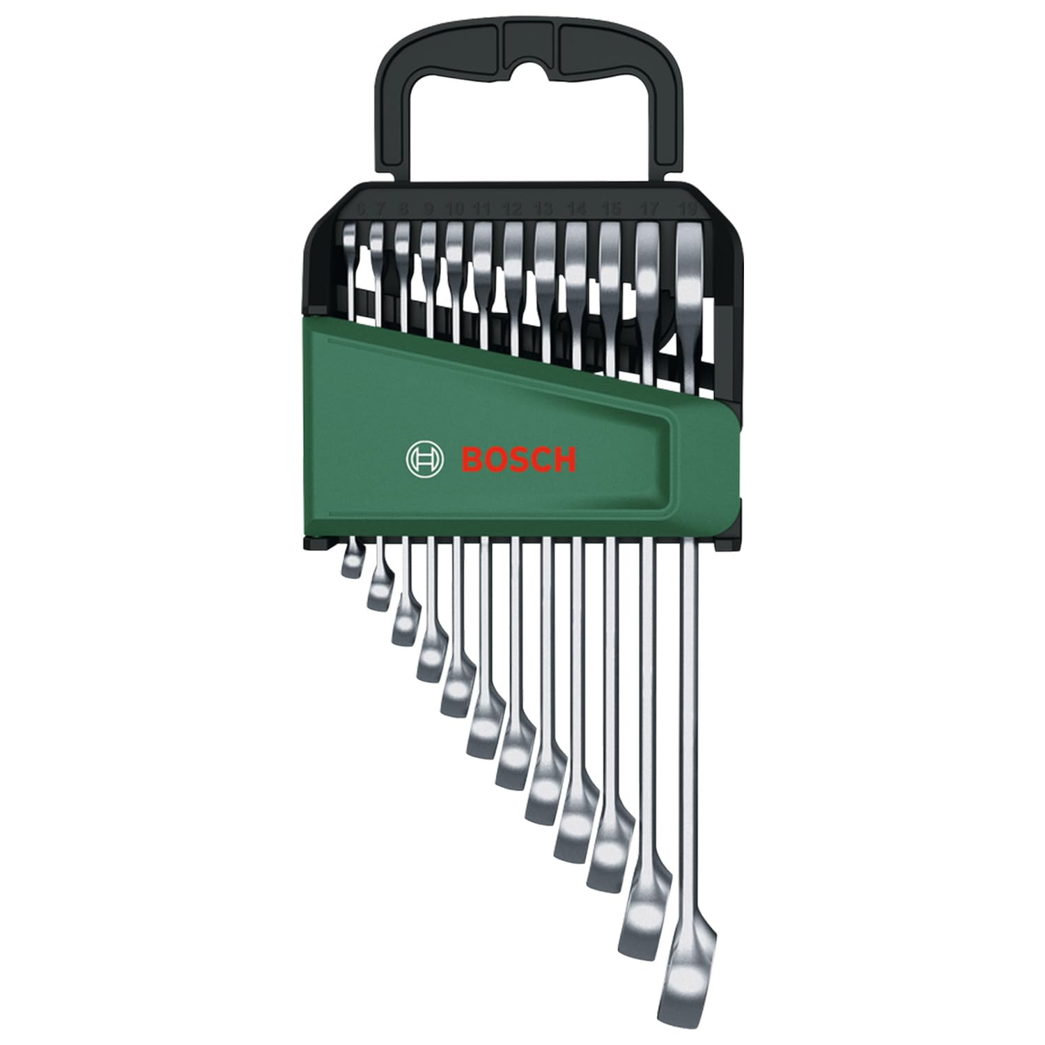 Set De Clés Mixtes Bosch - 12 pièces, 6, 7, 8, 9, 10, 11, 12, 13, 14, 15, 17 & 19 mm