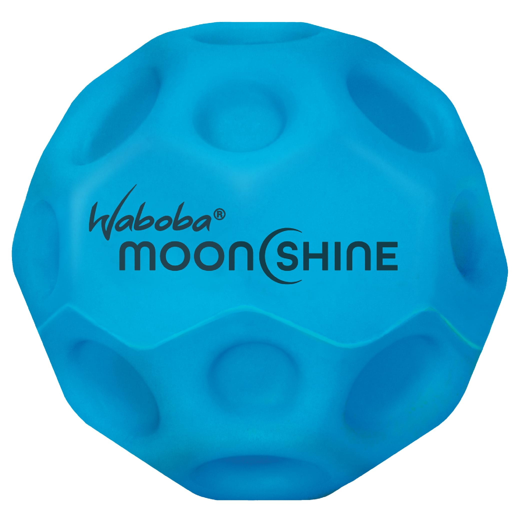 Balle rebondissante illuminée Waboba Moonshine Ball - Bleue ou verte