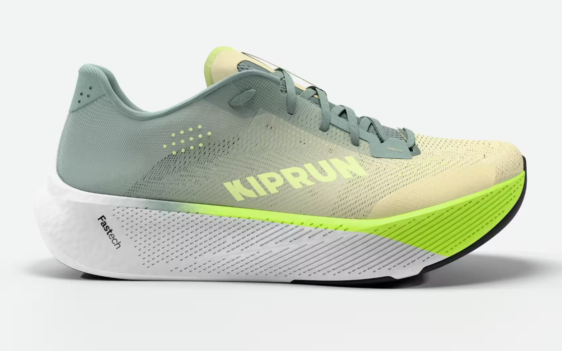 Chaussures de running route homme Kiprun Kipride - vert, Tailles 43 et 44