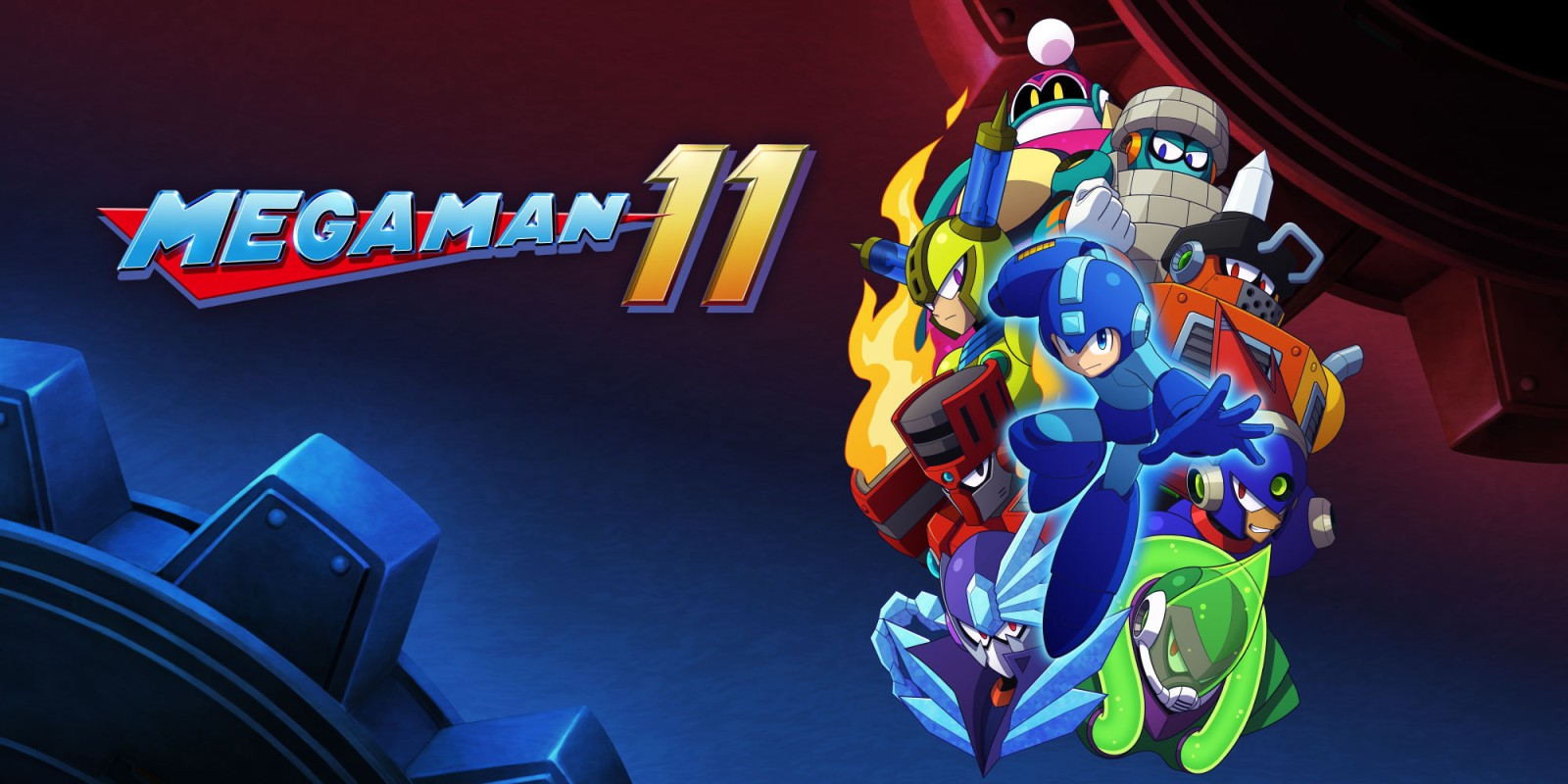 Mega Man 11 sur Nintendo Switch (Dématérialisé)