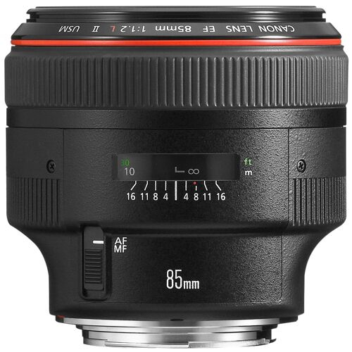 Téléobjectif Appareil Photo Canon EF 85mm f/1.2 L USM II Lens - Noir (Vendeur PixelPRo)