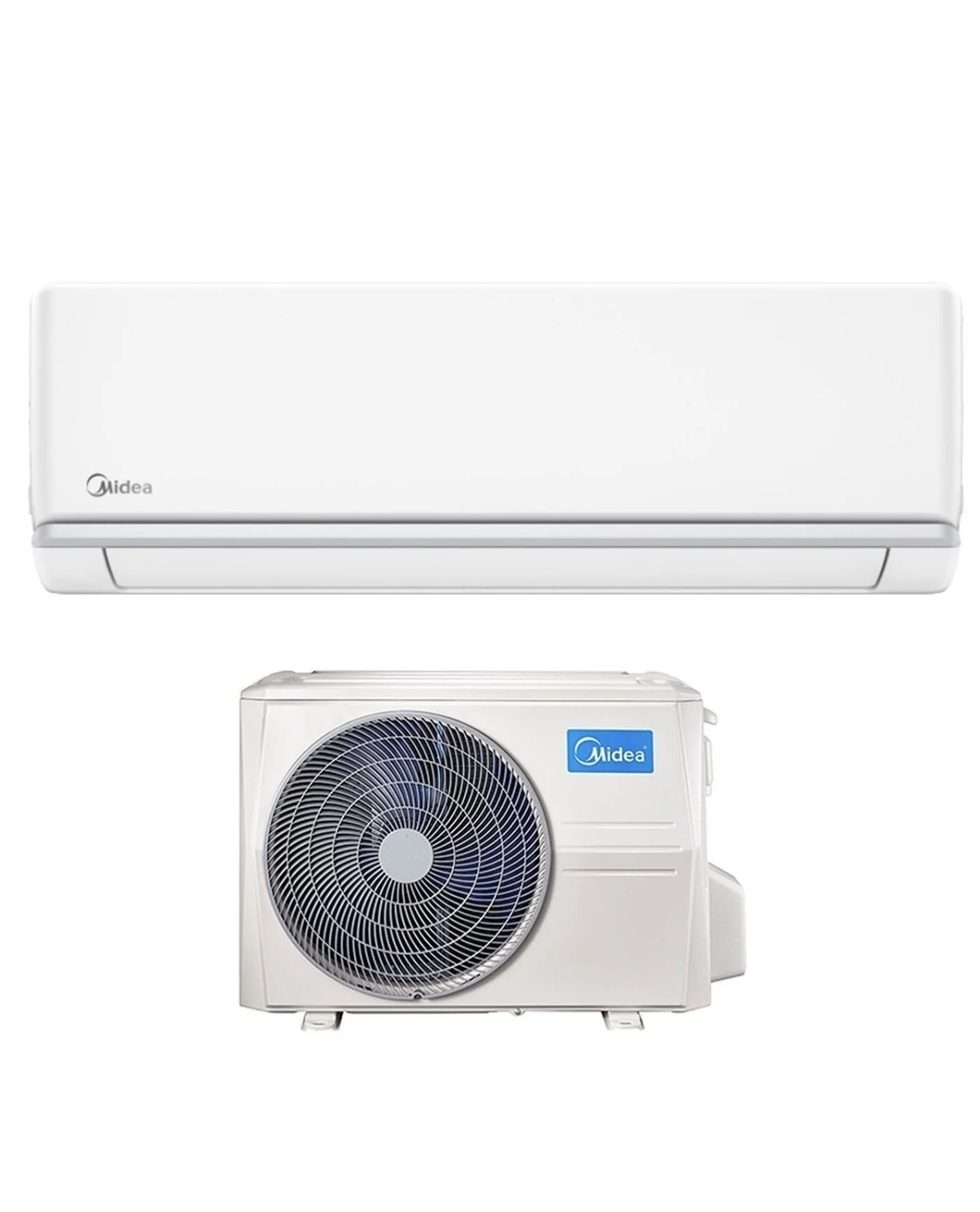Climatiseur Midea Monosplit Inverter Série Elegance R-32 MSAGSBU-12HRDN8 - 12000 BTU, Wi-Fi