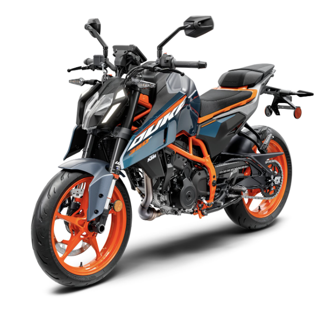 Moto KTM 390 Duke 2025 ABS - 373cm³, 44ch, Écran TFT, ABS Supermoto