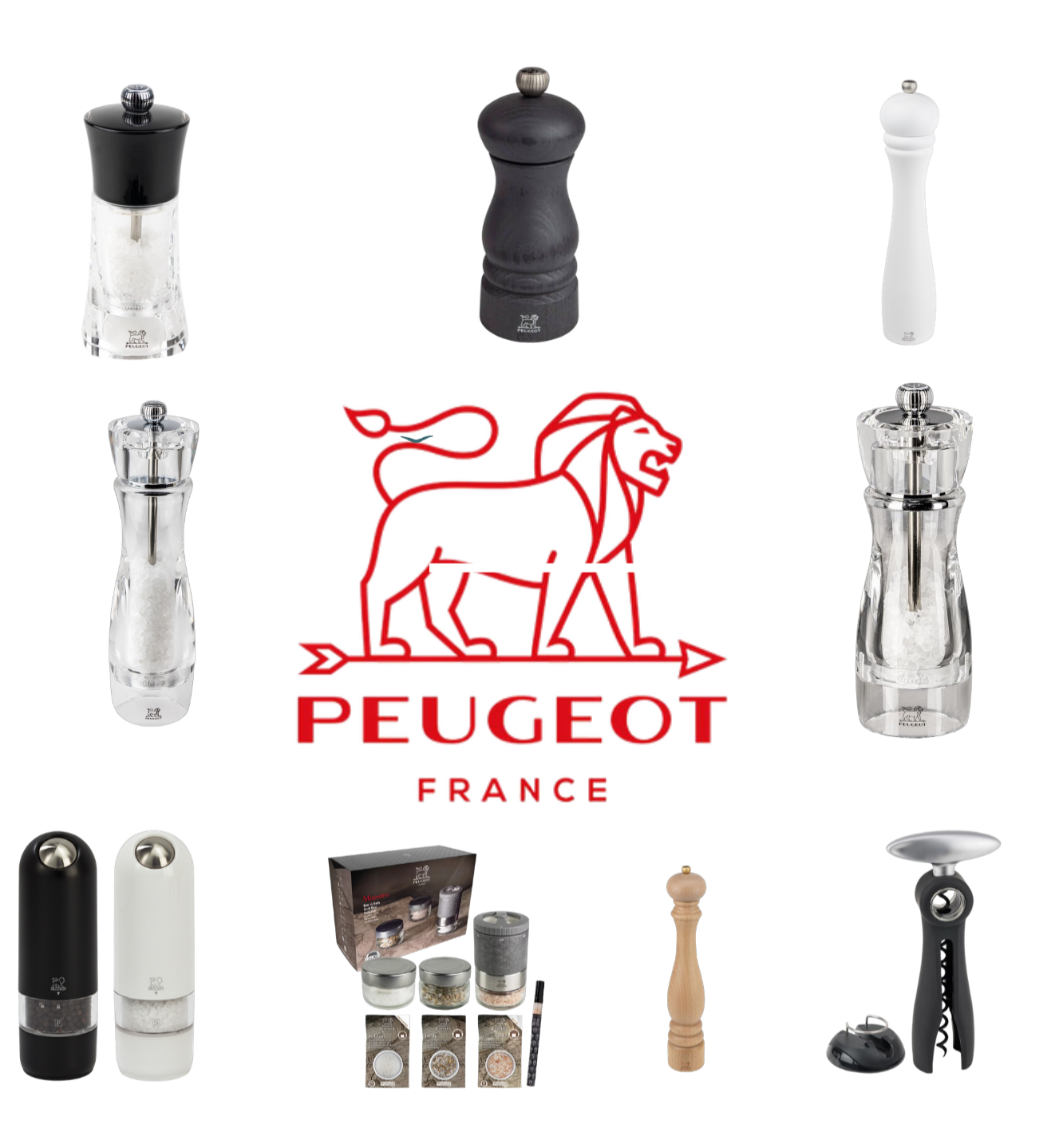 Selection d'articles Peugeot en promotion Ex. : Moulin à sel Peugeot Molène - 14 cm