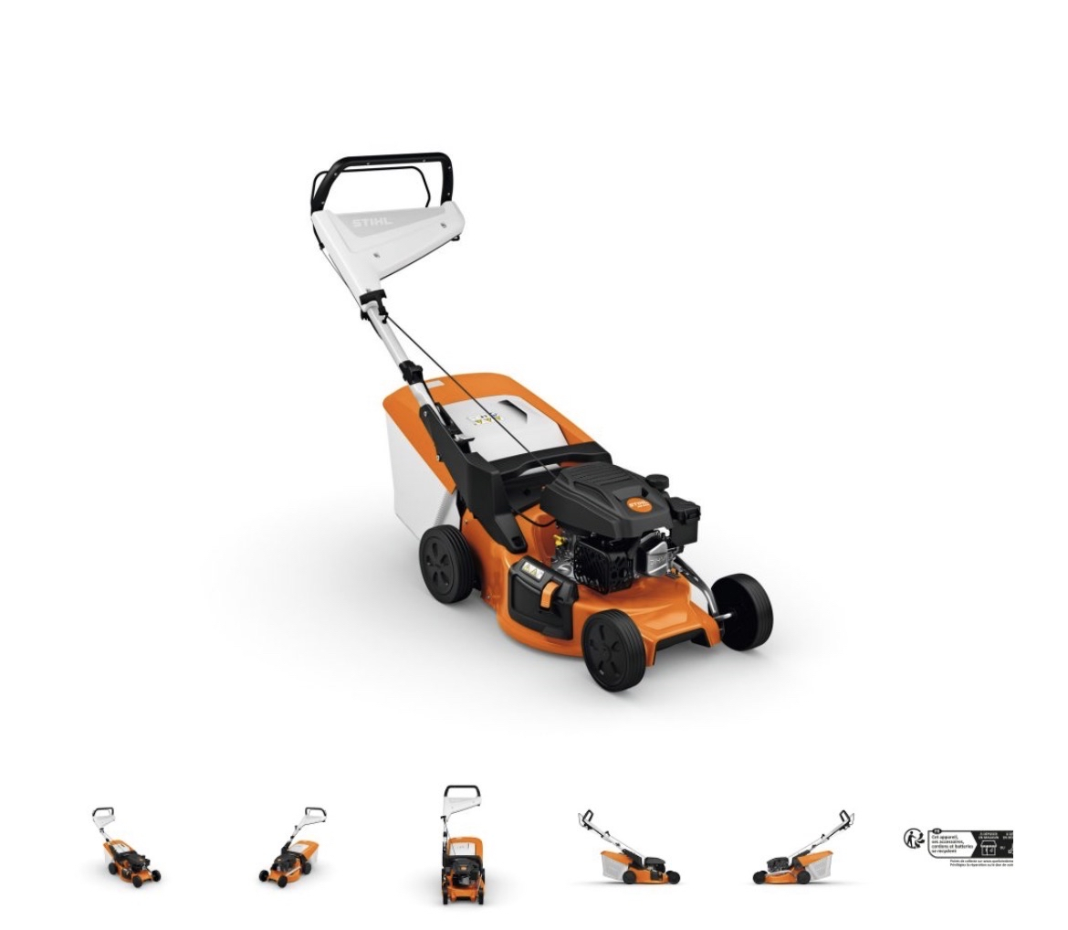 Tondeuse thermique tractée Stihl RM 248 T - 46 cm, 127 cm³