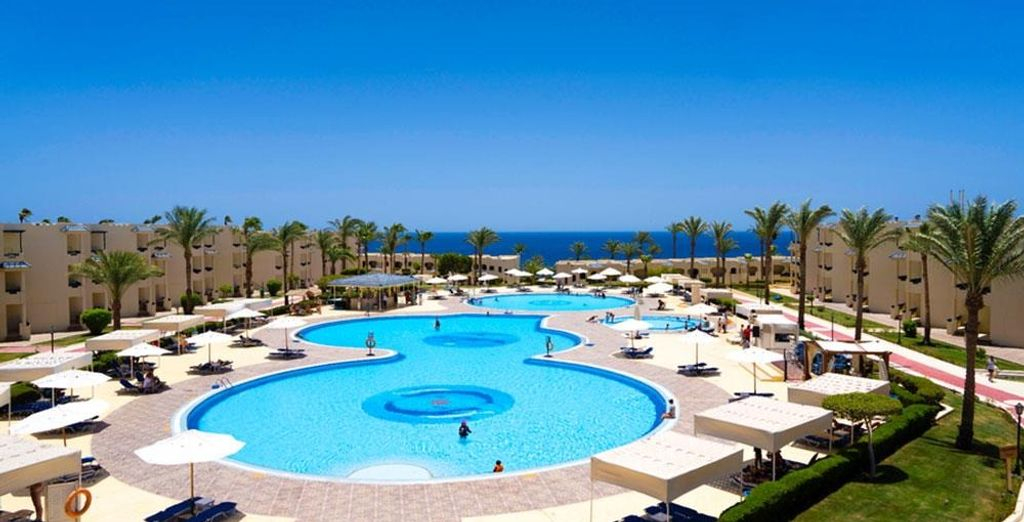Séjour 6J/5N pour 2 personnes à Charm el-Cheikh, Égypte, Hôtel 4★, Tout inclus, 1 enfant gratuit, 2Go d’internet - Ex: 01/11 au 06/11
