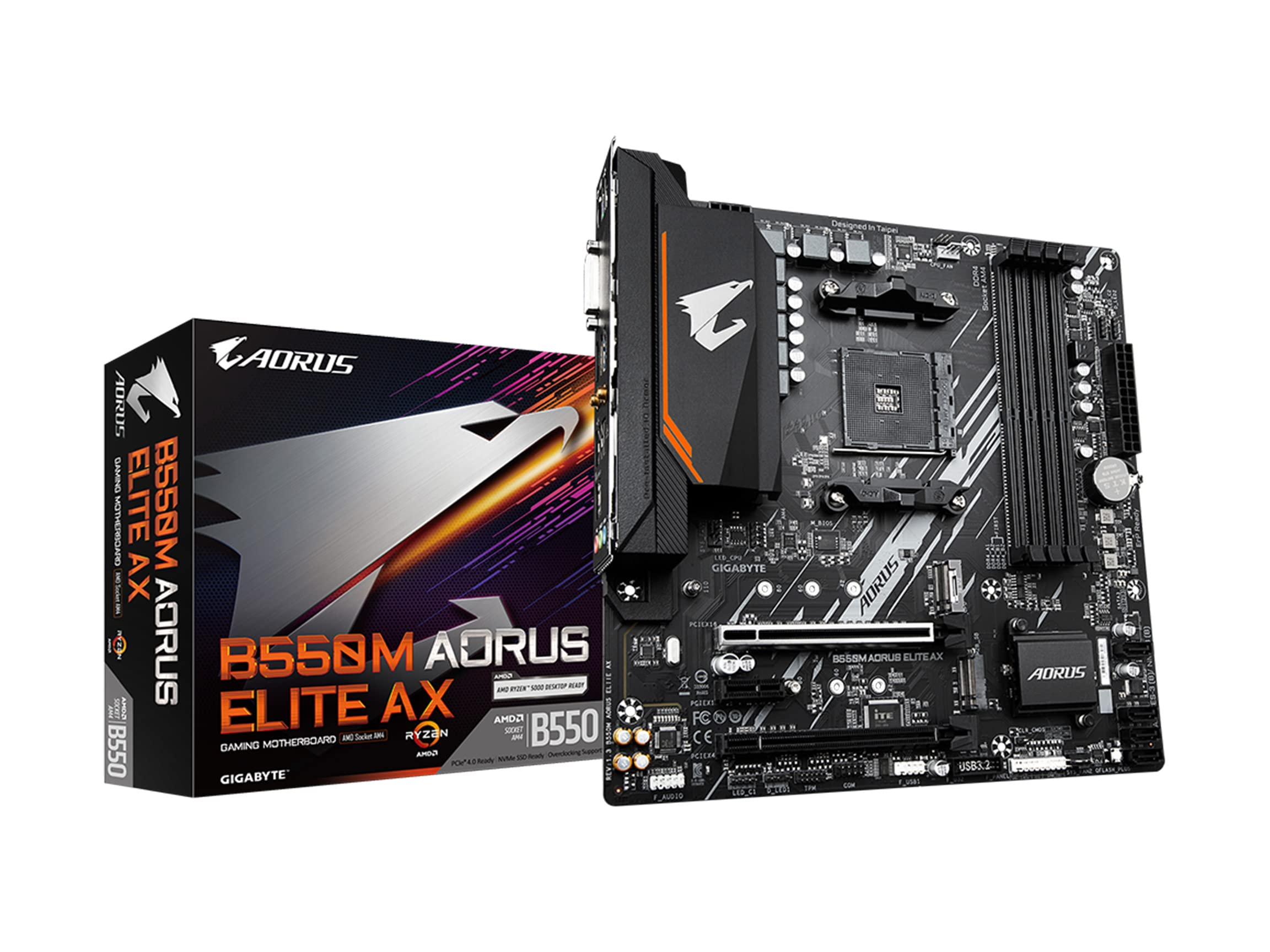Carte mère Gigabyte B550M Aorus Elite AX