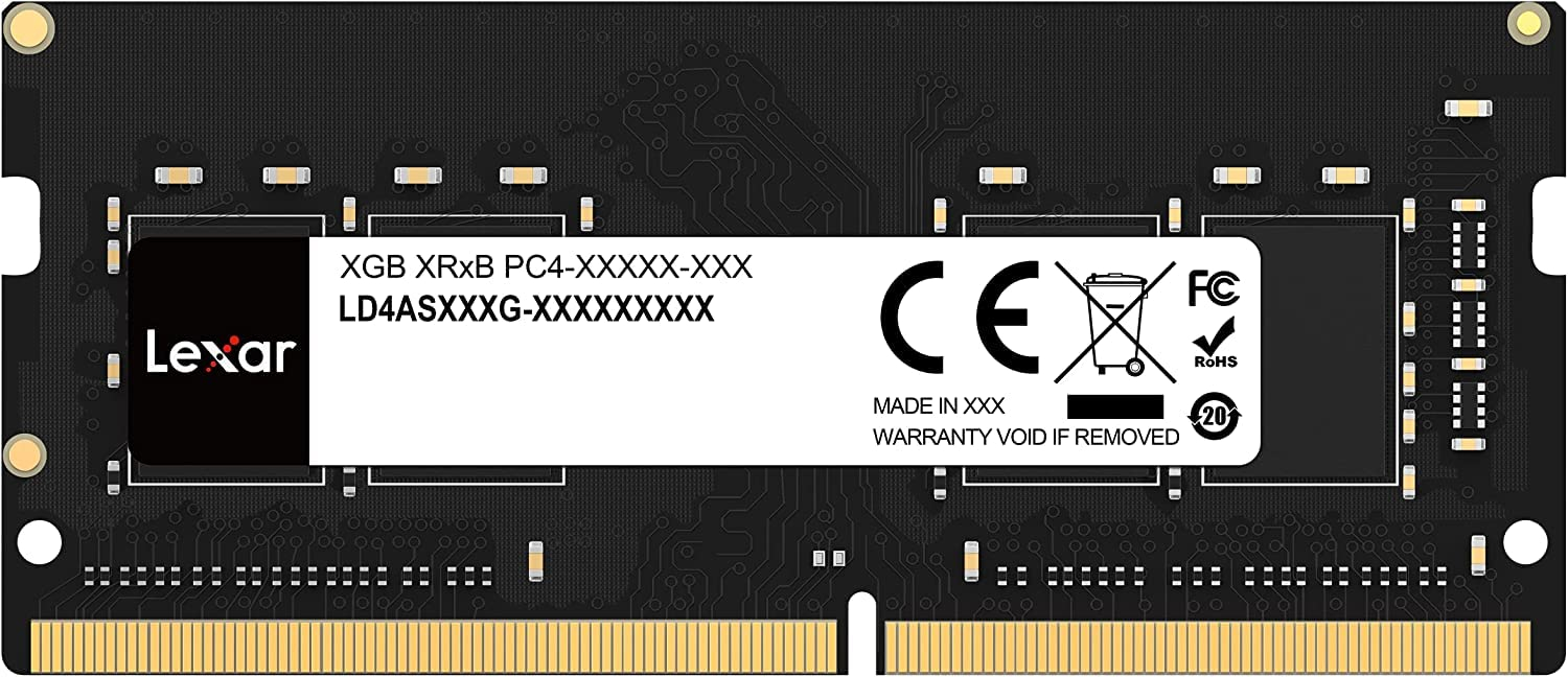 Mémoire Lexar SODIMM DDR4 RAM 8 GB 3200 MHz