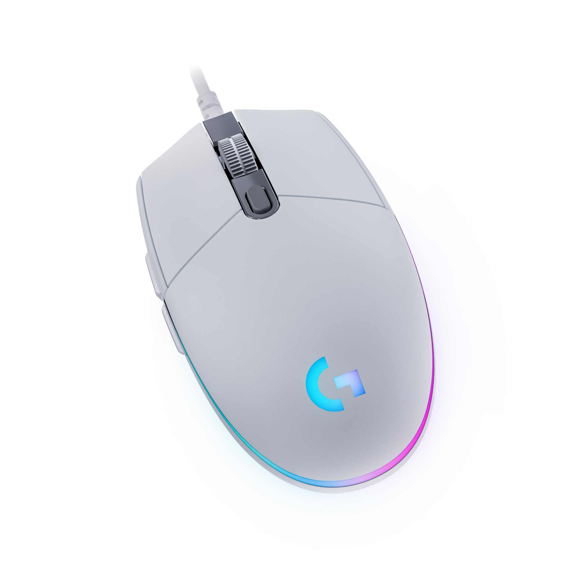Souris Filaire Logitech G203 - 8000 DPI, Effets Lumineux Multicolores LIGHTSYNC RGB, 6 Boutons Programmables