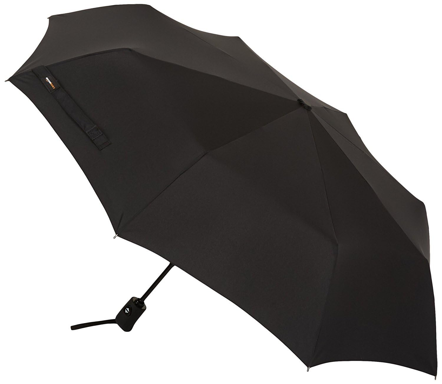 Parapluie pliant automatique Amazon Basics – Noir, 28 x 98 cm