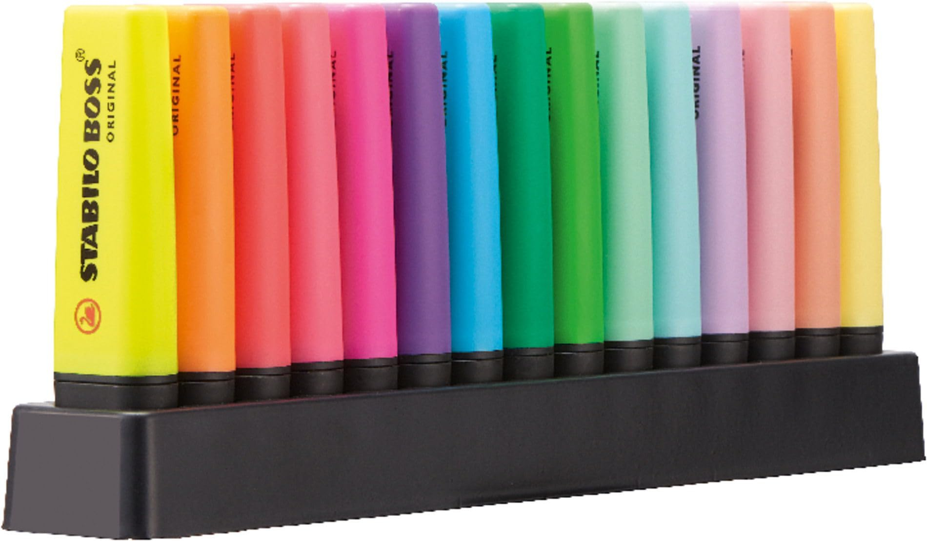 Lot de 15 Surligneurs Stabilo Boss Original