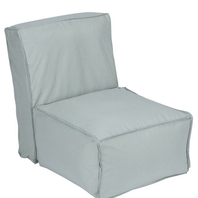 Fauteuil gonflable modulable Burbuja - déperlant, déhoussable, 60xP80xH70cm, Vert