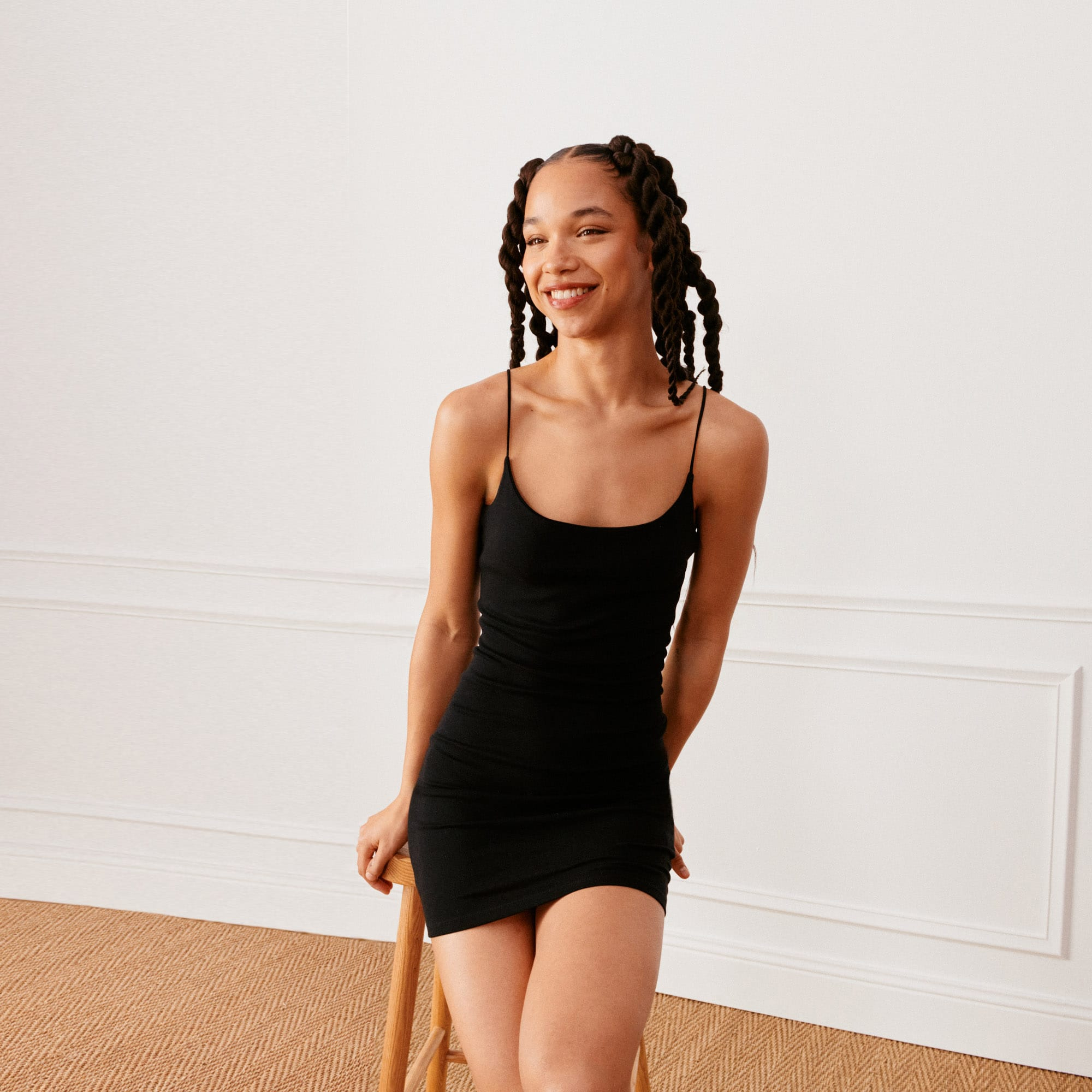 Robe courte noire