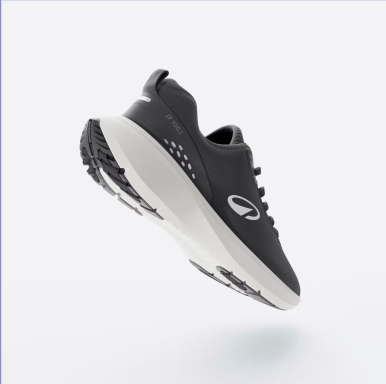 Chaussures de running Decathlon homme jogflow 100.1 noir gris - Pointures 40 au 47