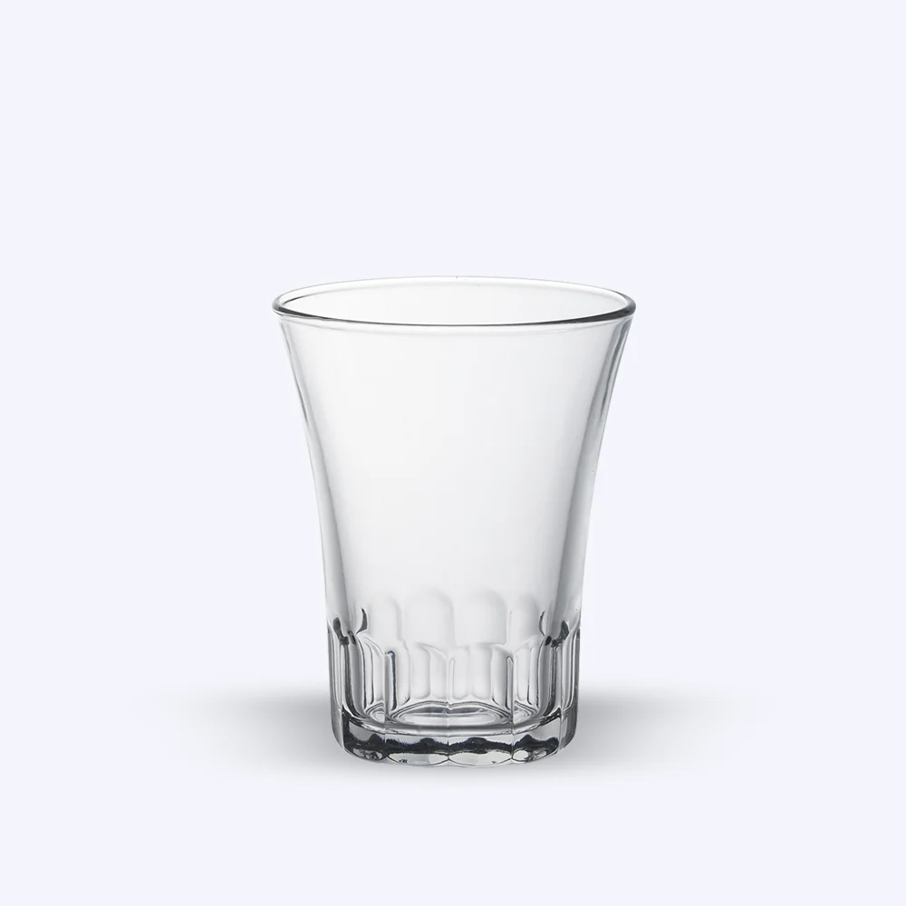 Lot de 4 Tasses Duralex en verre transparent Amalfi - 17 cl