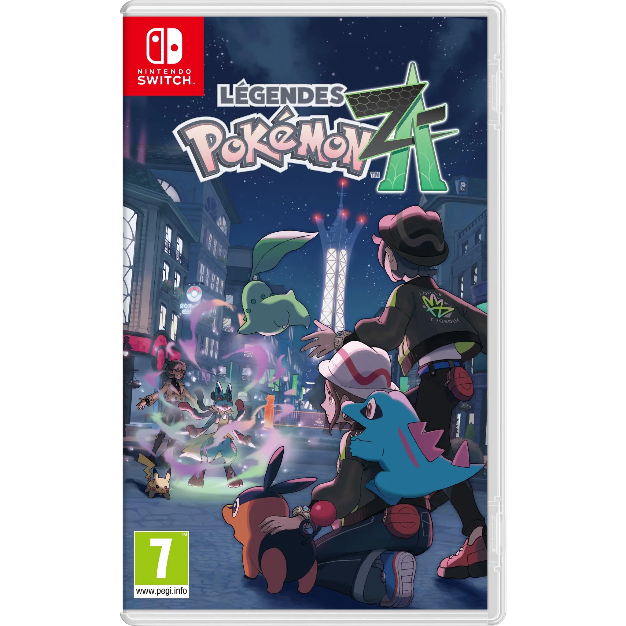 Légendes Pokémon : Z‑A sur Nintendo Switch (via 22,50 en carte fidélité)