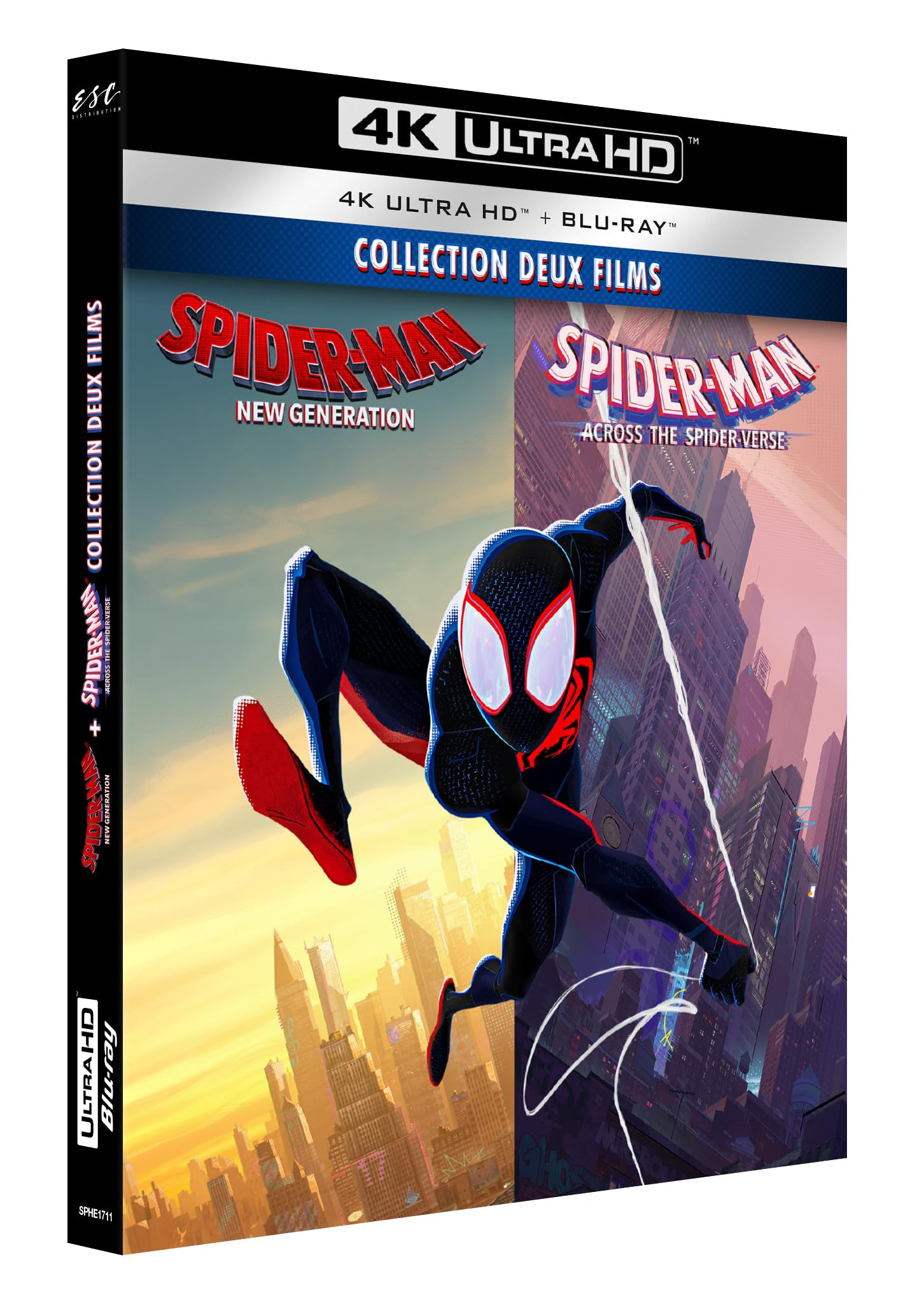 Blu-Ray & 4K Ultra HD Spider-Man: New Generation & Across The Spider-Verse