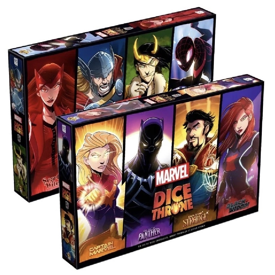 Jeux de Société Pack Dice Throne Marvel