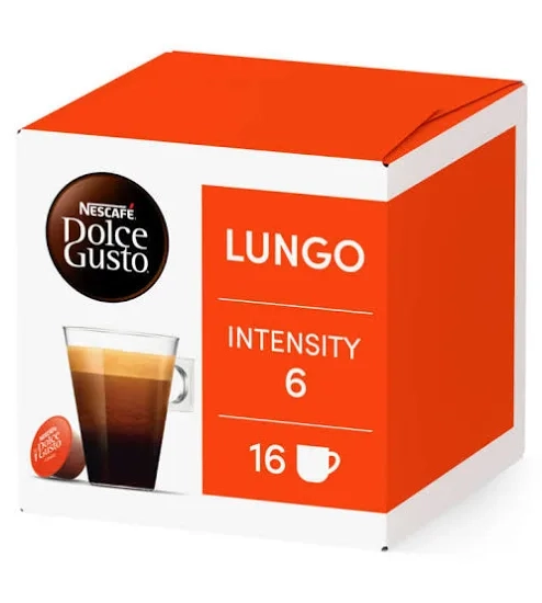 Lot de 2 boites de 16 Capsules Dolce Gusto Lungo