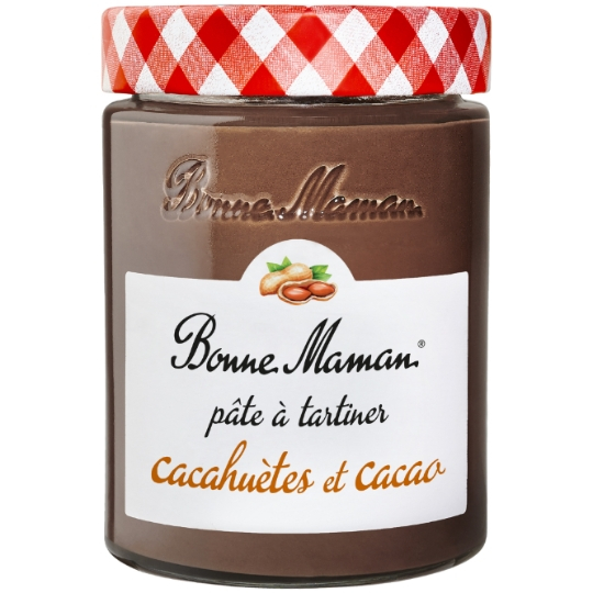 Pâte à Tartiner Cacahuètes et Cacao Bonne Maman - 350g (via 1.29€ sur la Carte de Fidélité)