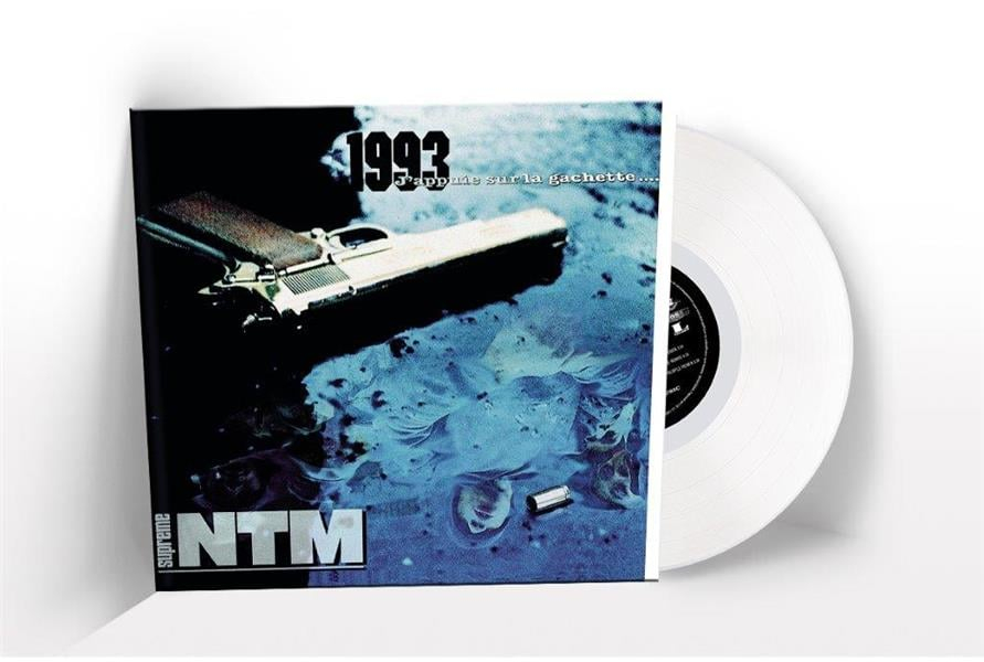 Vinyle Blanc Suprême NTM - 1993 J'Appuie Sur la Gâchette...