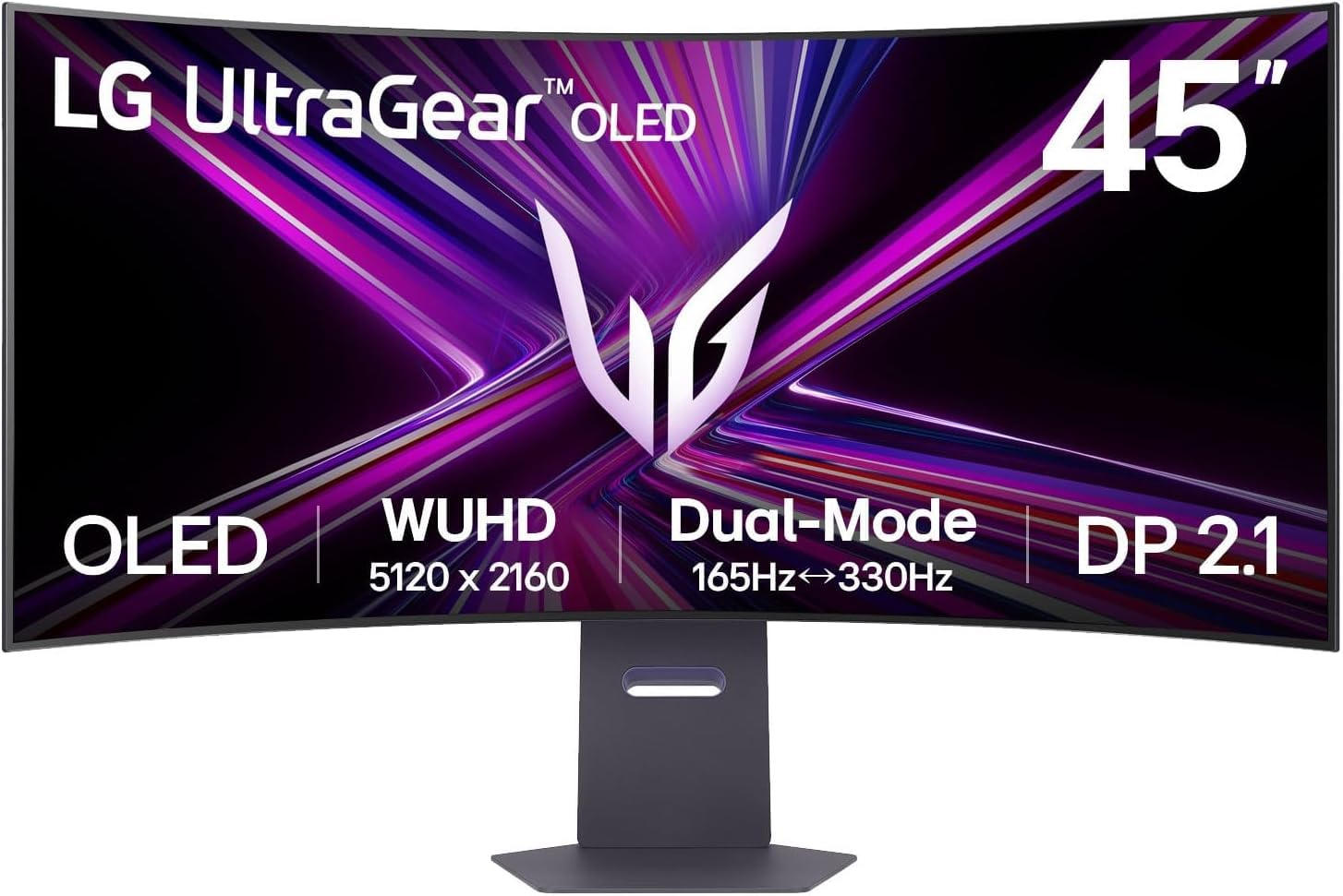Ecran PC 45" LG Ultragear 45GX950A-B - OLED, 5K2K WUHD (5120 x 2160), 0,03ms 165Hz, DisplayHDR400 True Black