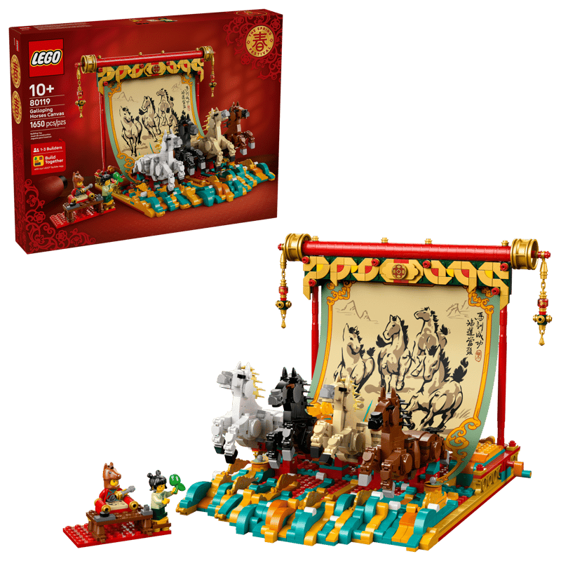 [Insiders] Jeu de construction Lego 80119 Tableau vivant : le galop des chevaux