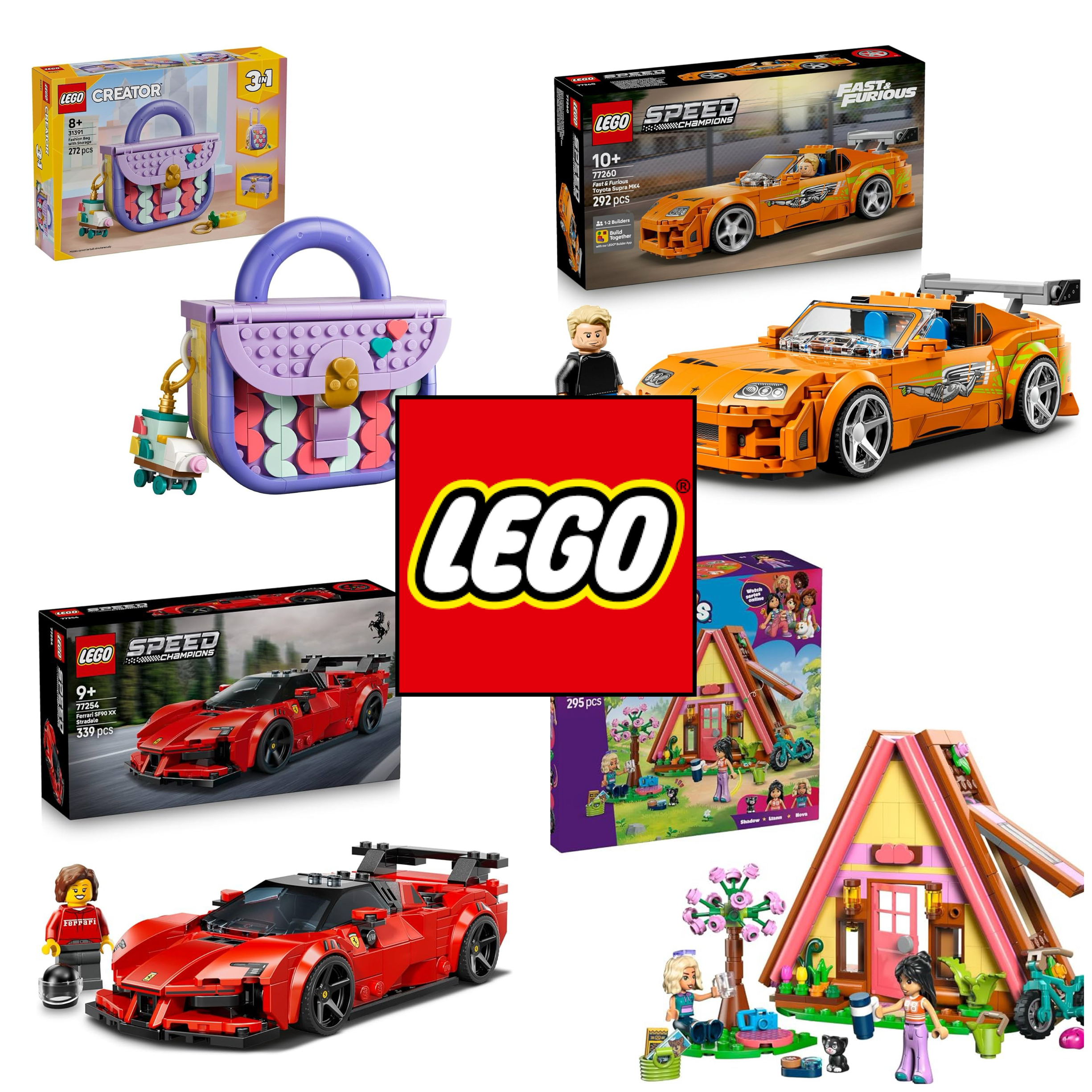 Sélection de Lego en promotion - Ex: Lego Creator 3-en-1 31391 - Sac Fashion avec Rangement