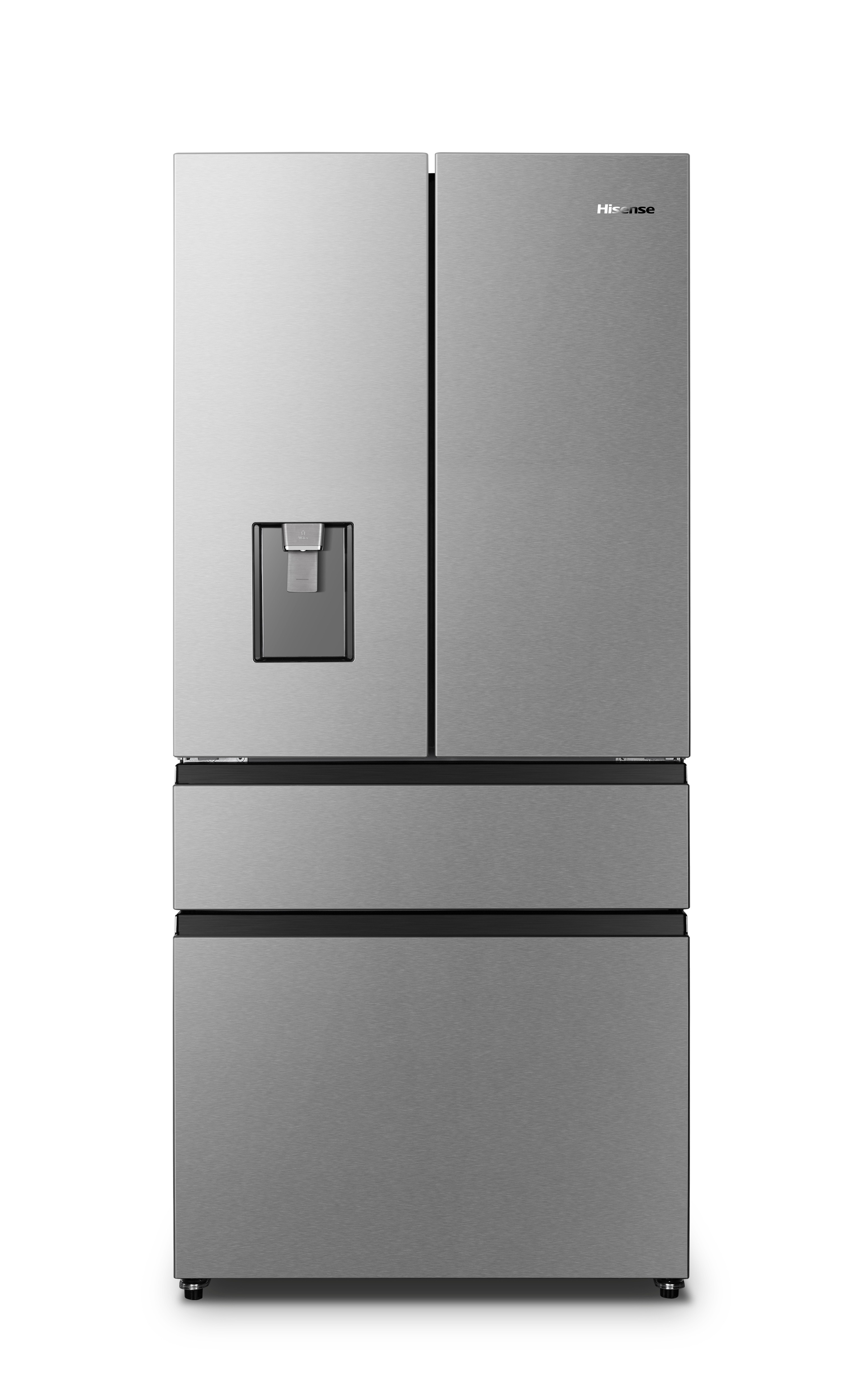 Réfrigérateur multi-portes Hisense RF540N4WIE - 480 L, Gris