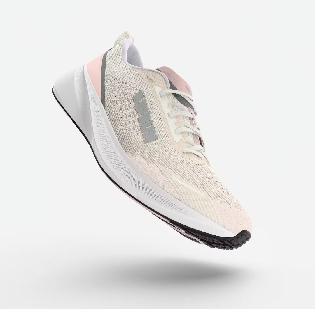 Chaussures de Running Femme, Kiprun Kipcore Beige Rose