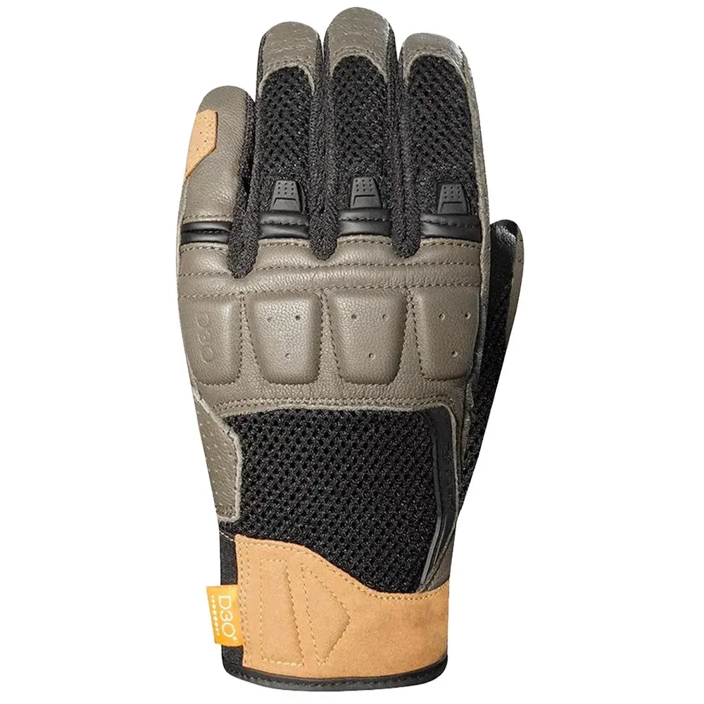 Gants moto Été Racer Ronin - Kaki, Taille 2XL ou 3XL