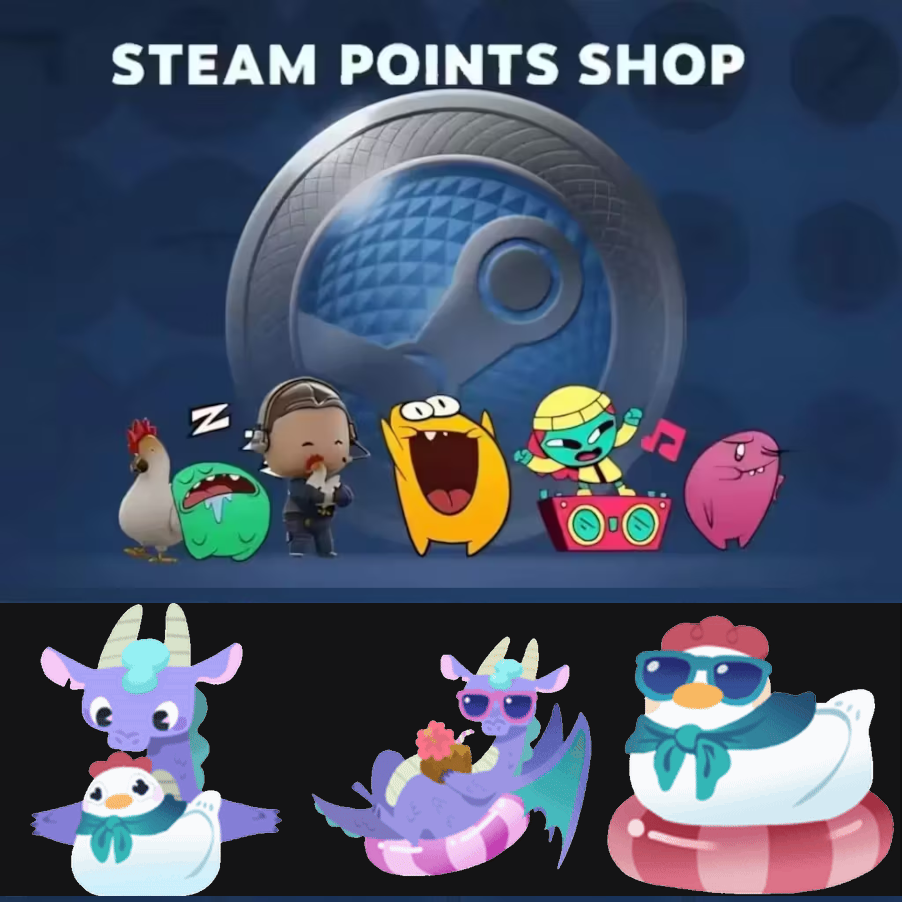 Stickers offerts en consultant votre liste de découvertes Steam (Dématérialisé)