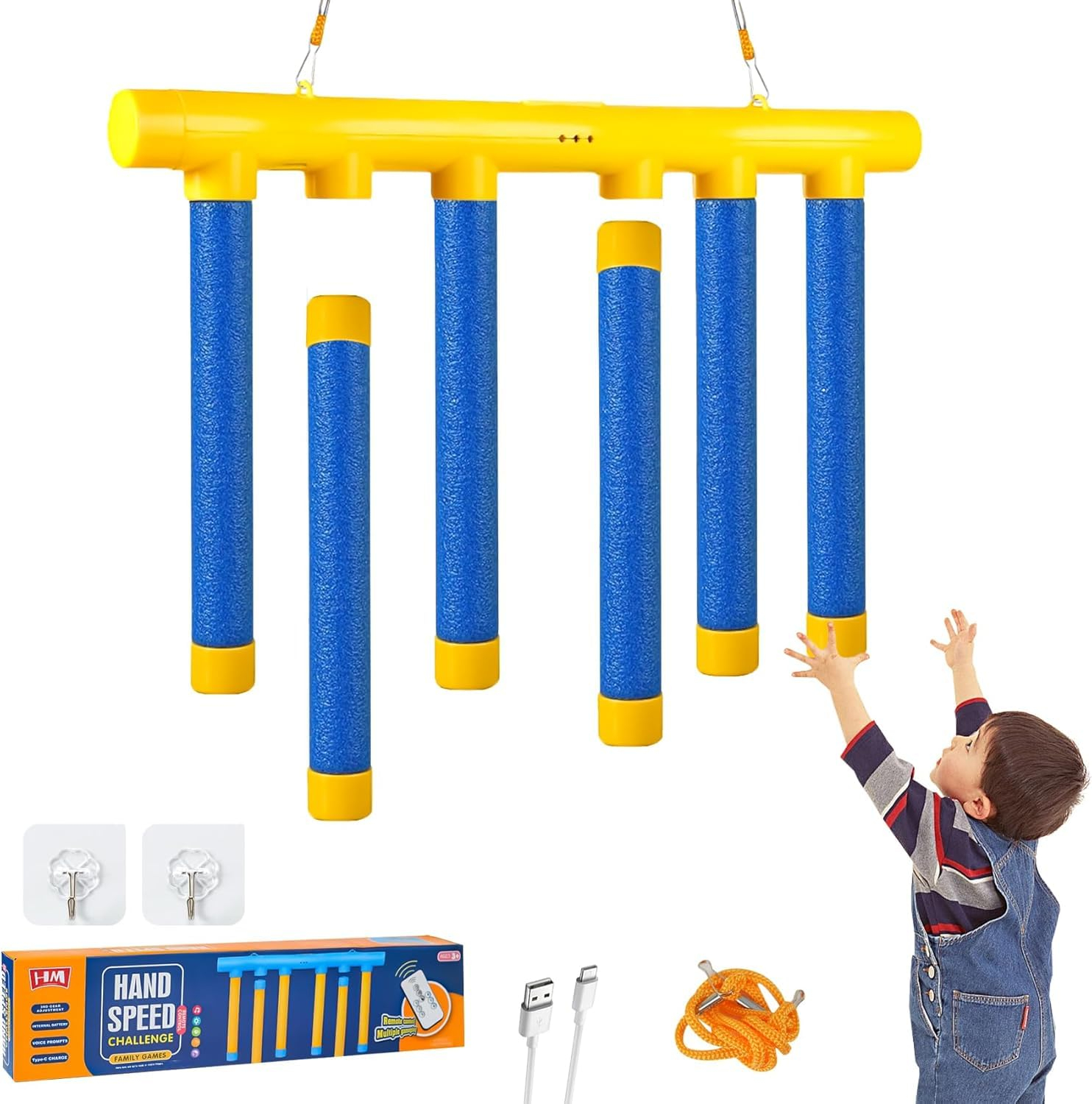 Jeu de reflexes bâtonnets qui tombent Tismels (vendeur tiers)