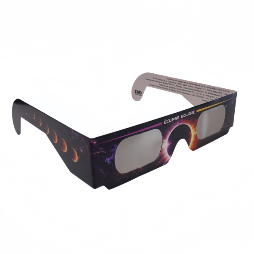 Lunettes pour éclipse solaire - 3 paires achetées = la 4ème Offerte
