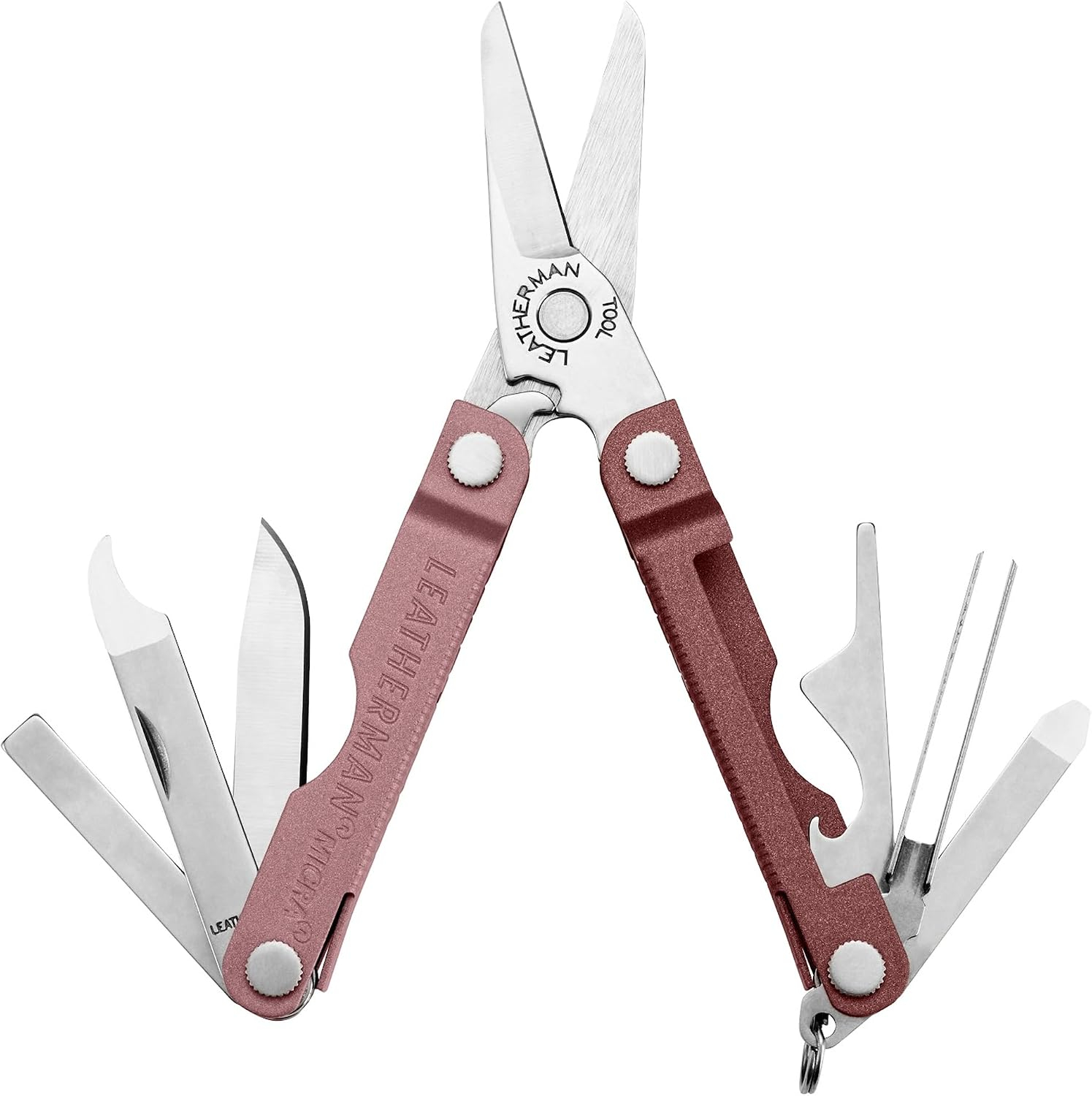 Outil Multifonction Leatherman Micra Winter Fog - en Acier Inoxydable, avec Ciseaux & 9 Outils (Vendeur Tiers)
