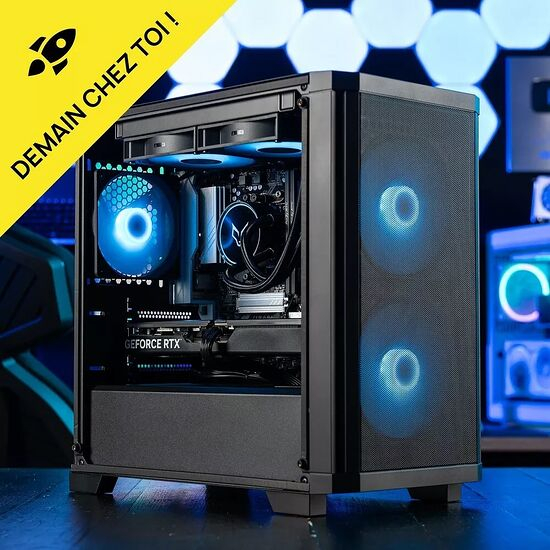 PC Gamer SPARTA (Edition limitée) - Ryzen 7 7800X3D, RTX 5070, 32 Go de RAM, 1 To de SSD, WiFi