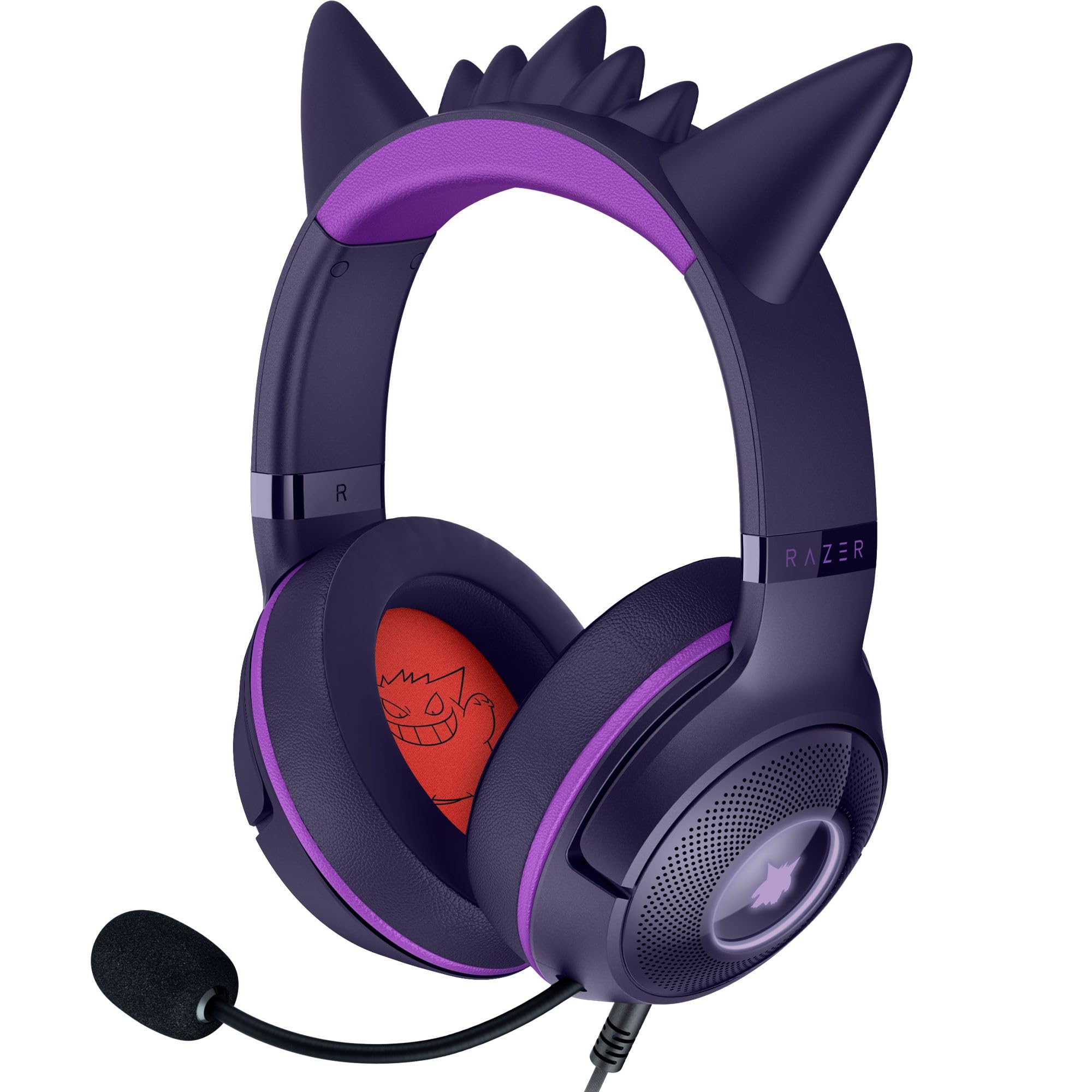 Casque USB PC/PS5 Razer Kraken Kitty V2 - Édition Gengar Pokémon