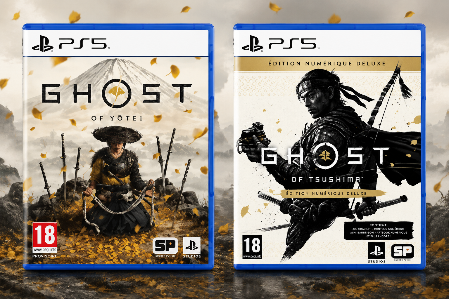 Ghost of Yotei + Gost of Tshushima sur PS5 - Version française