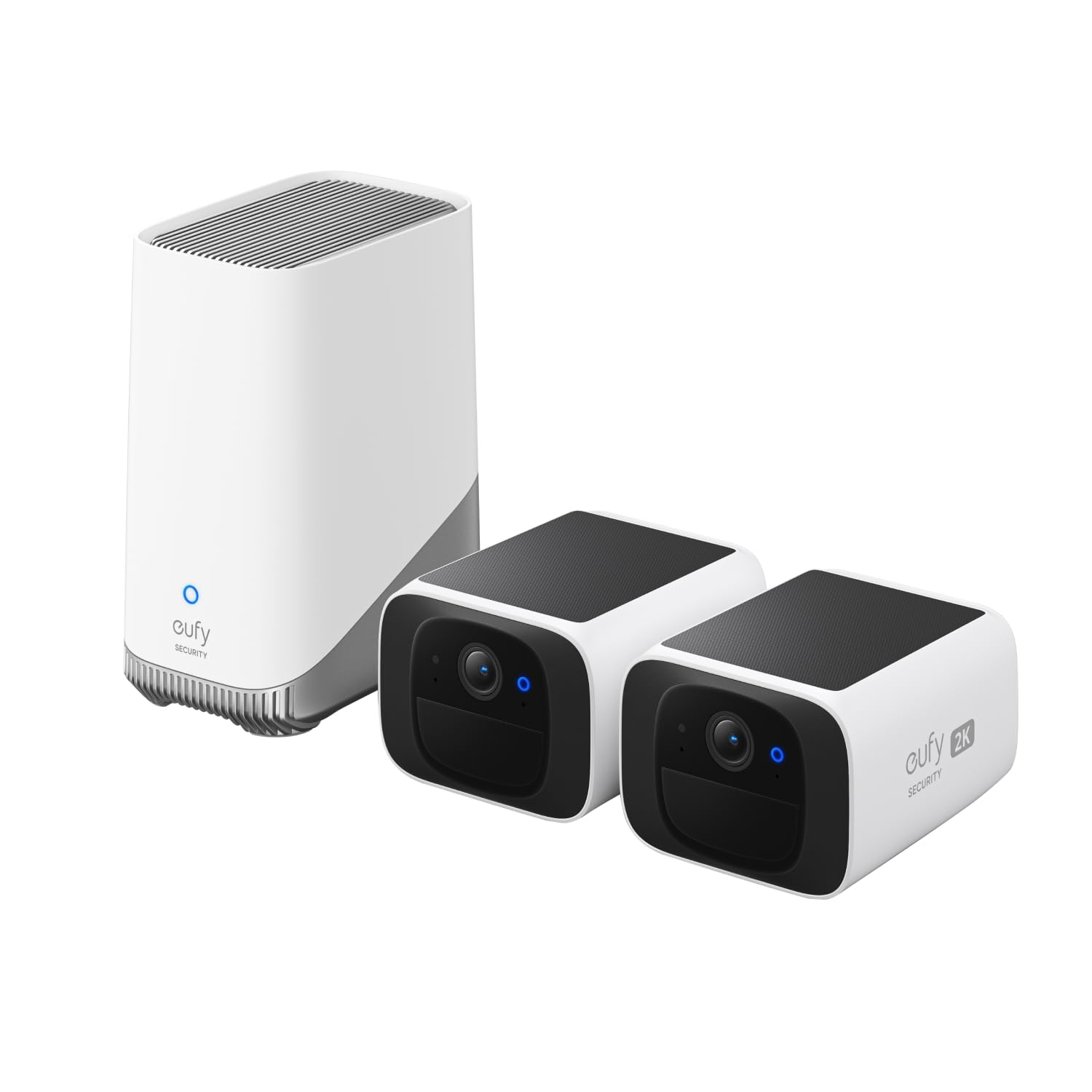 Caméras Surveillance WiFi extérieur sans fil Eufy Security eufyCam S220 + HomeBase 3