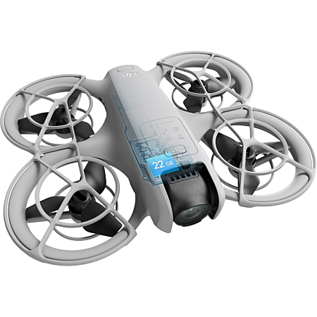 Drone DJI Neo - Quadcoptère, 12 MP 3840 x 2880 pixels, 1435mAh - Noir, blanc
