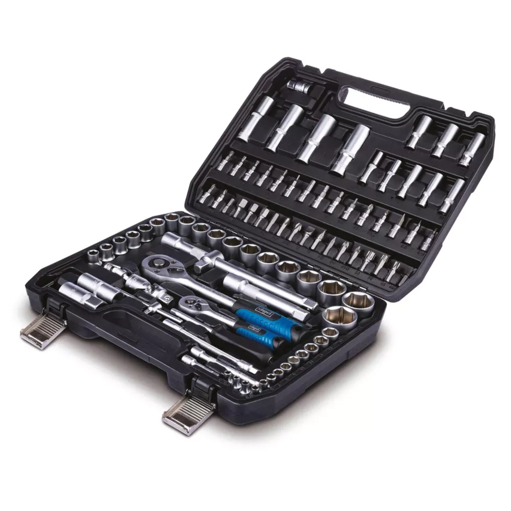 Kit d'outils mixte Scheppach TB100, jeu de 94 pièces