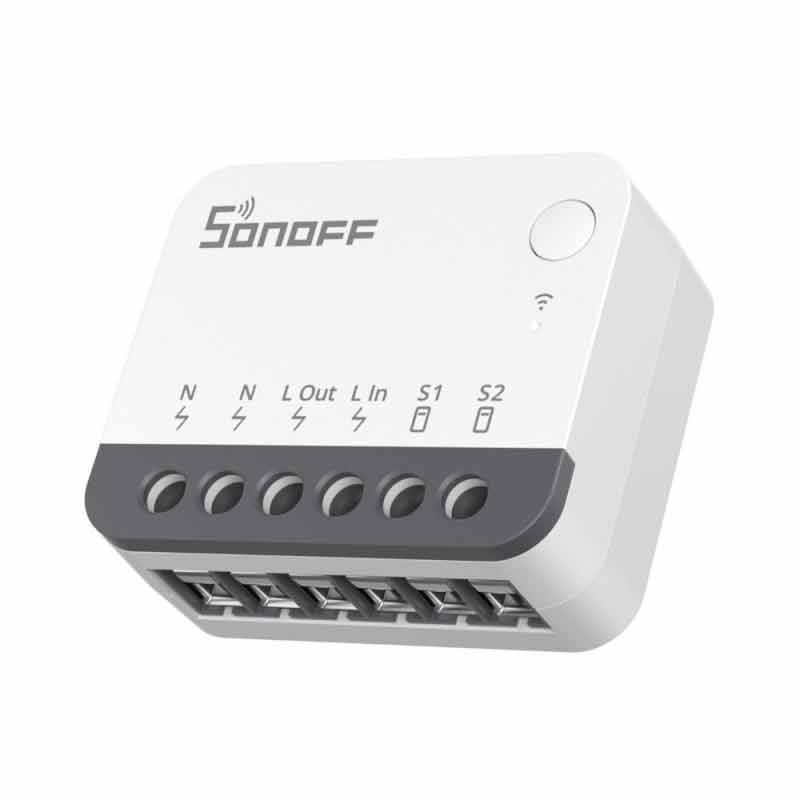 Module Zigbee Sonoff ON/OFF (ZBMINIR2) - 10A, compatible Zigbee2MQTT et Home Assistant