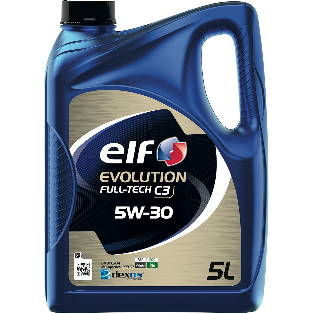 Bidon d'Huile moteur elf 5w30 C3 - 5L