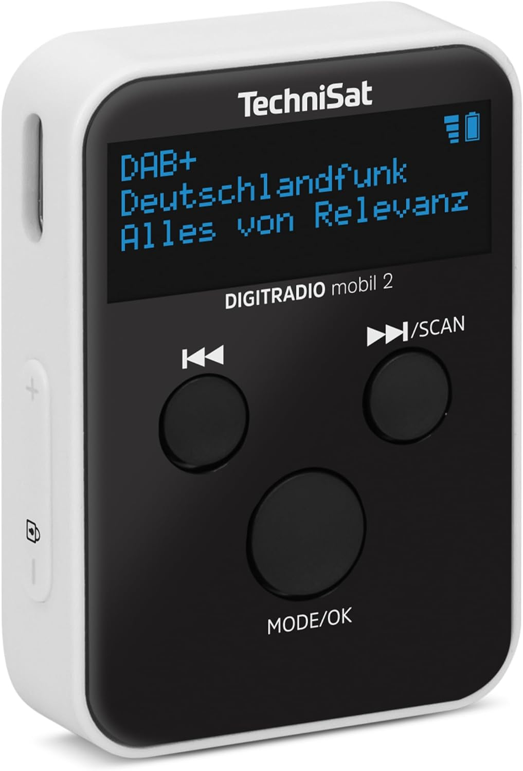 Mini Radio Portable TechniSat DigitRadio Mobil 2 - Dab+/FM avec Batterie intégrée