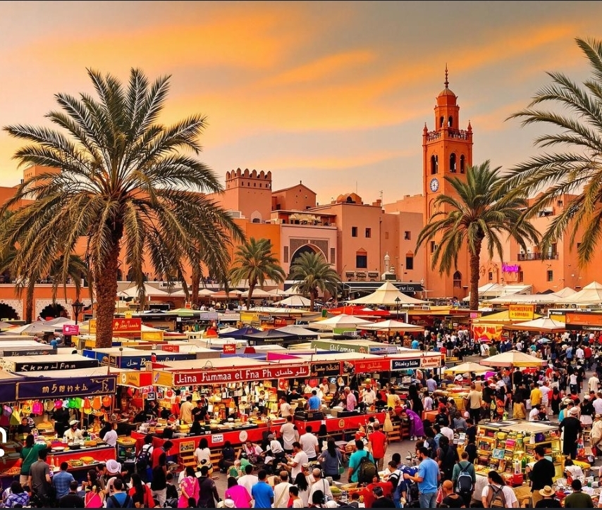 Vol Aller/Retour Marseille  Marrakech Maroc Du 19 Septembre au 25 Septembre avec Ryannair (Bagage à main Inclus)