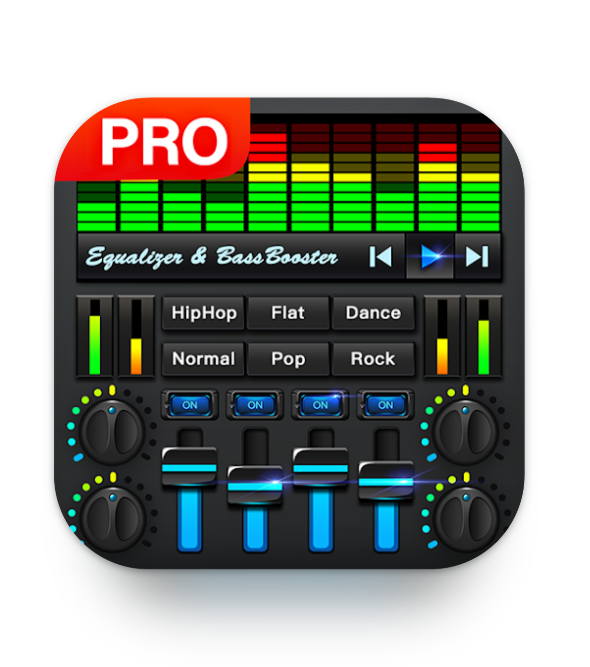 Equalizer & Bass Booster Pro gratuit sur Android (Dématérialisé)