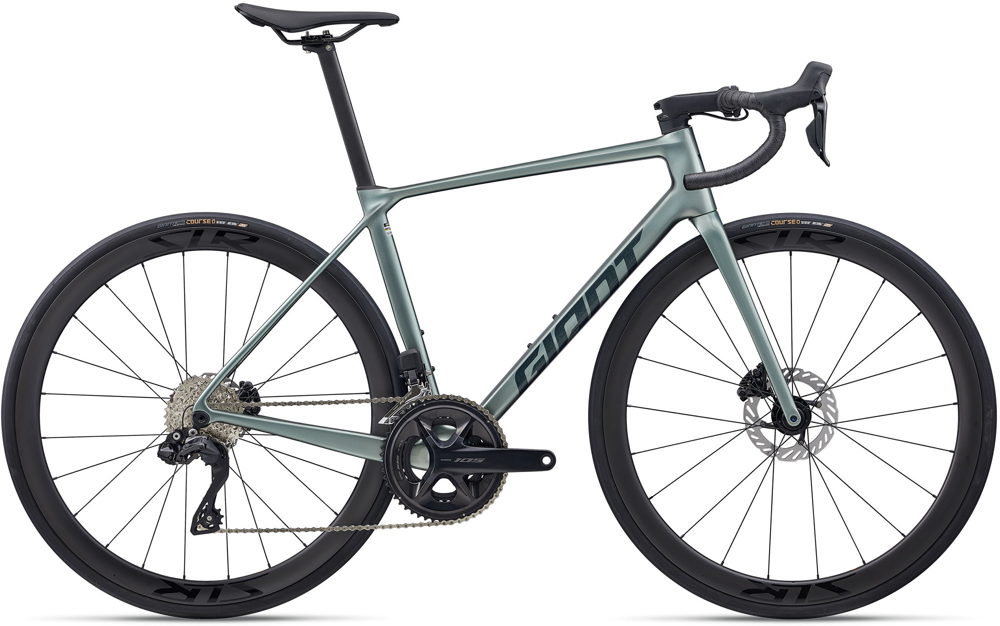 Vélo Giant TCR Advanced 0 - Alpine Green, Tailles du M au XL